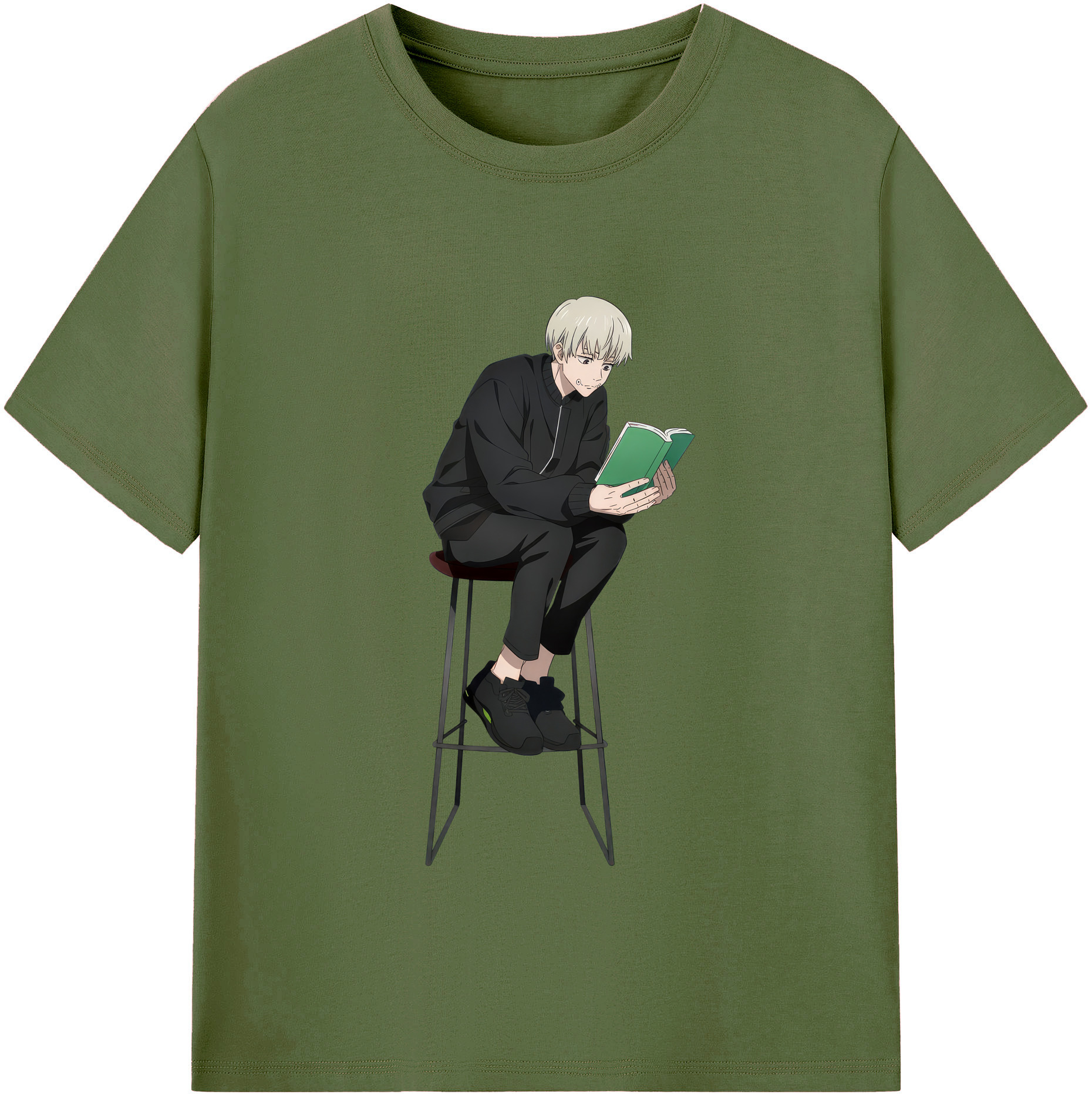 （画像用） 呪術廻戦 Jujutsu Kaisen 綿100％半袖Tシャツ（フロントプリント）
